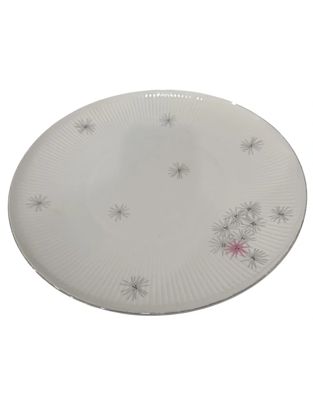 Thomas Germany Rosenthal Porcelain MCM Atomic Starburst Platter 7529 Design